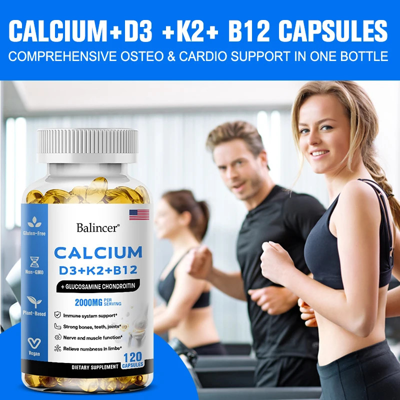 Calcium Supplement Supports Nerve and Muscle Function, Heart Health and Immunity