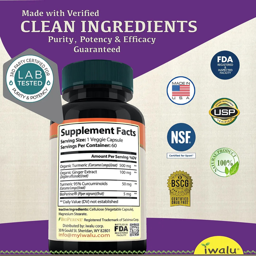 Turmeric And Weight Loss | Best Supplement Capsule Pill Men Women FREE SHIP