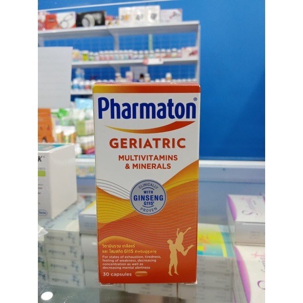 Geriatric Pharmaton Ginseng Extract Multi Prophylaxis Age 30 capsules