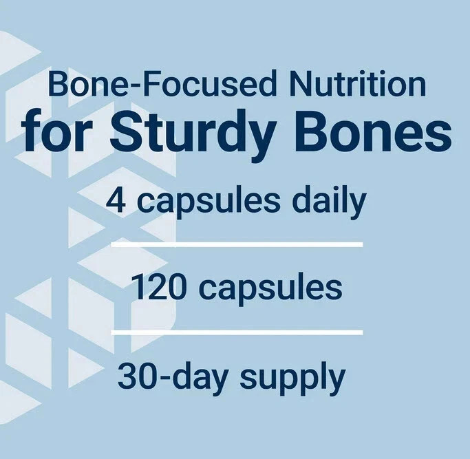 Life Extension Bone Restore with Vitamin K2 120 caps Each (Pack of 3)