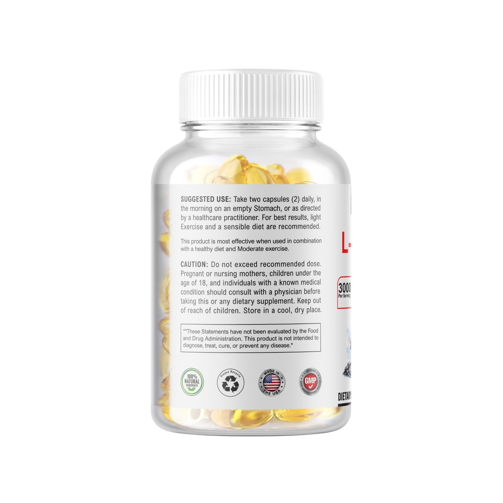 240 Softgels L-Arginine L-Citrulline Nitric Oxide Booster 3000mg, 180 Servings