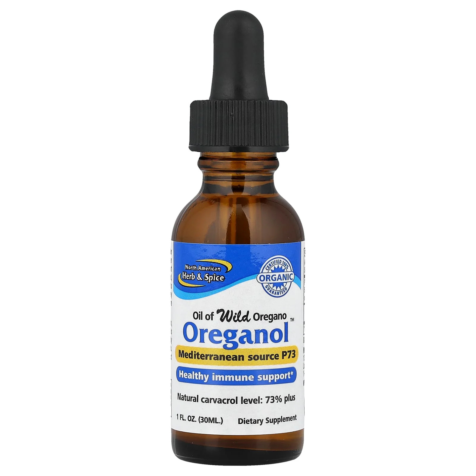 2 X North American Herb & Spice, Oreganol�, Oil of Wild Oregano, 1 fl oz (30 ml