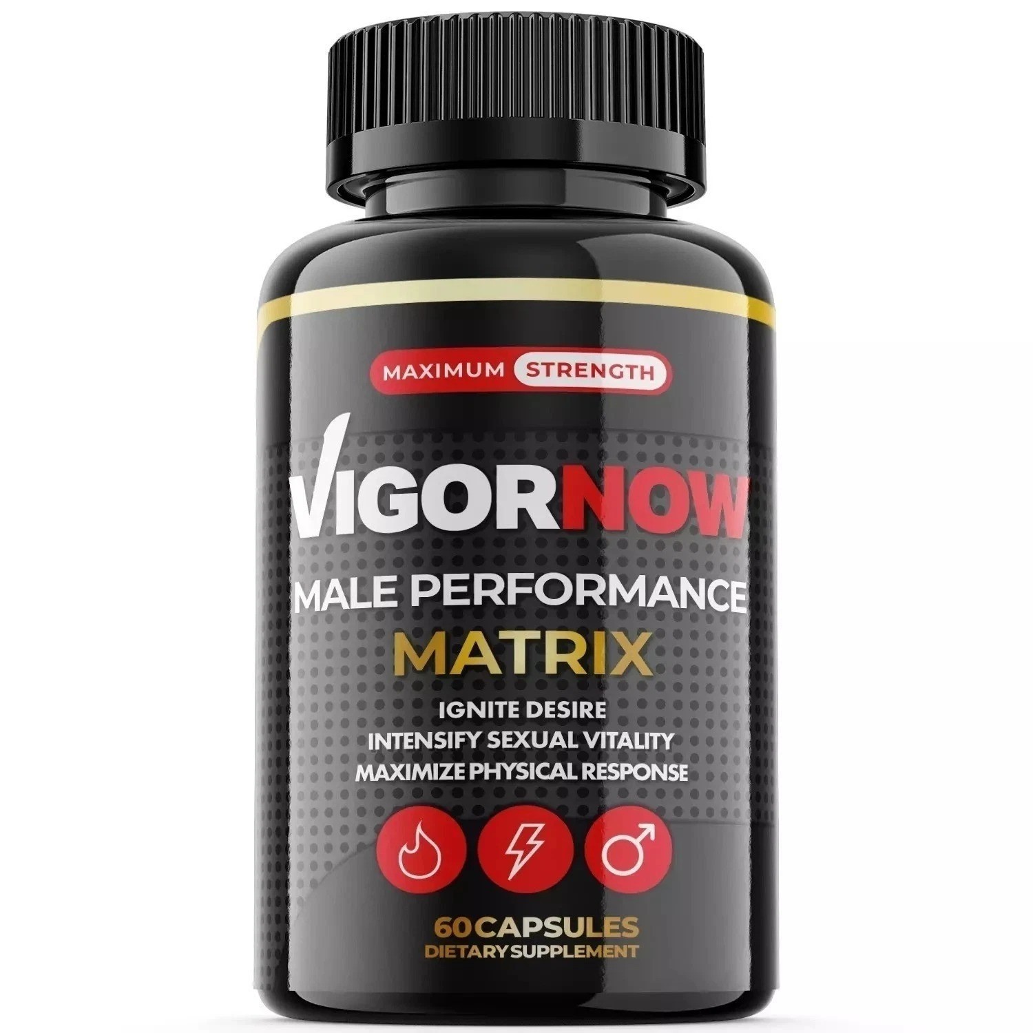 Vigor Now Pills for Men – Male Virility and Performance Support – 60 Capsule USA
