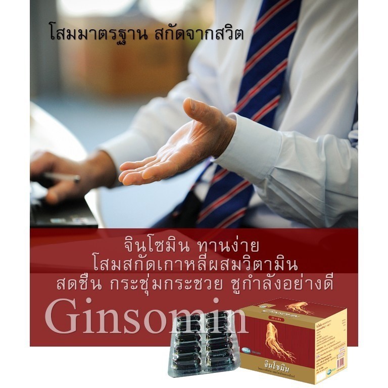 160 Capsules Mega Ginsomin Energy Men Extract Korean Ginseng Healthy Vitamins