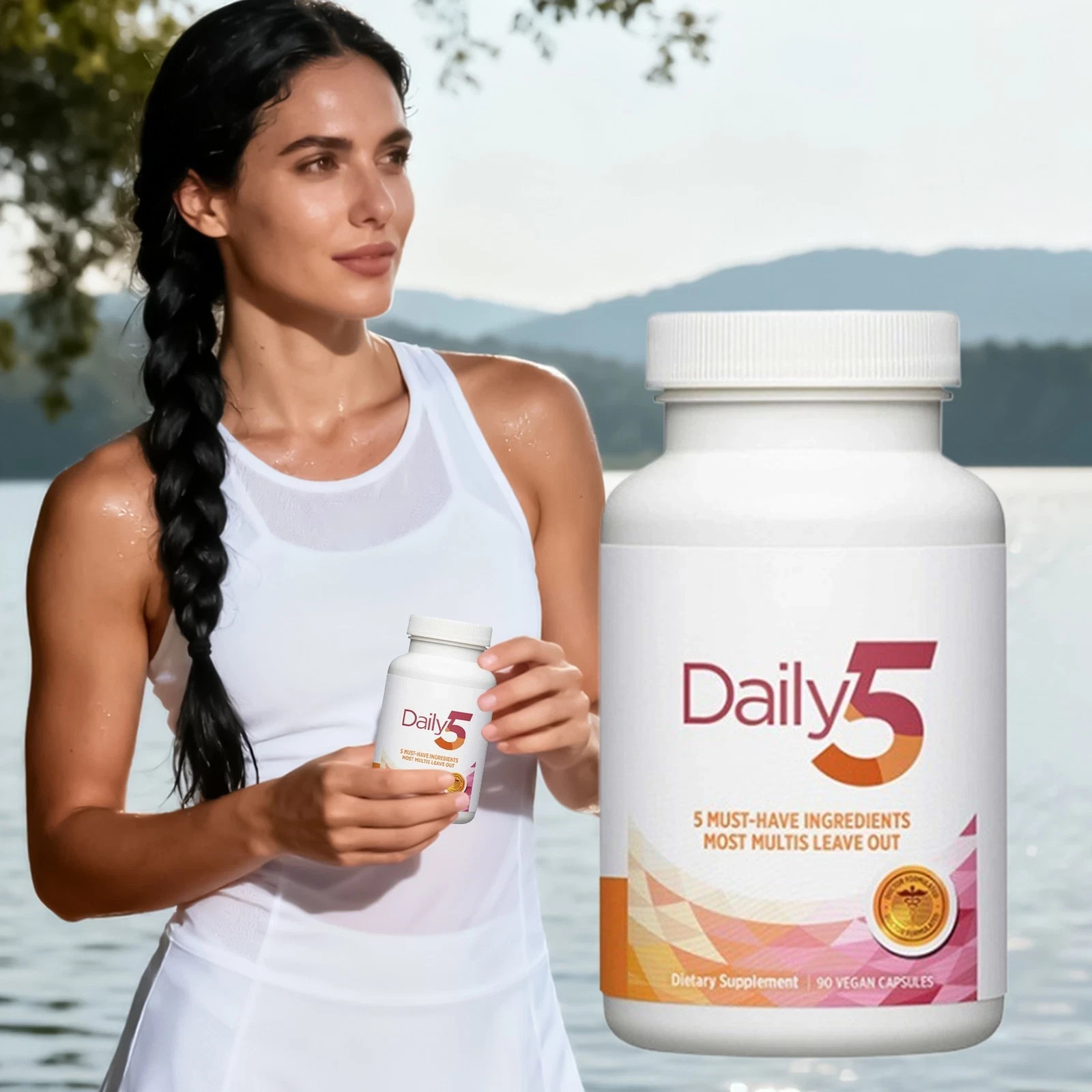 Preferred Doctors’ Daily5 90 Vegan Capsules Dietary Supplement 3PACK