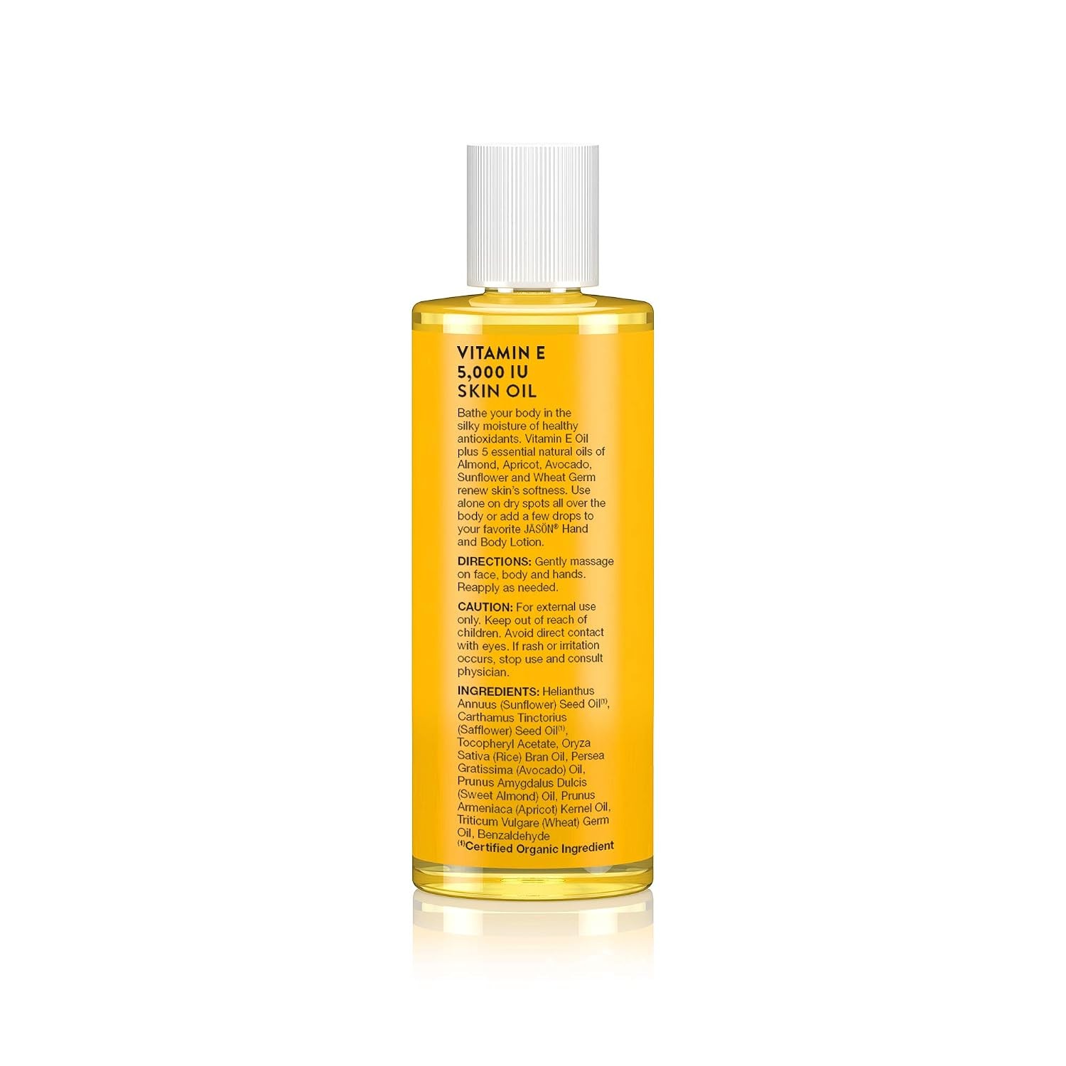 JASON Vitamin E 5000 IU Body Nourishment Oil 4 oz ( Pack of 3) Moisturizing