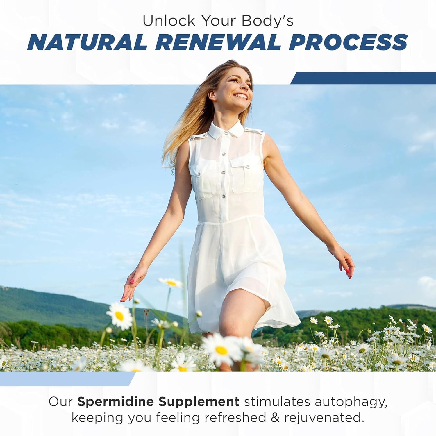 Spermidine Supplements for Women & Men – Longevity Support with Spermidine 3H…