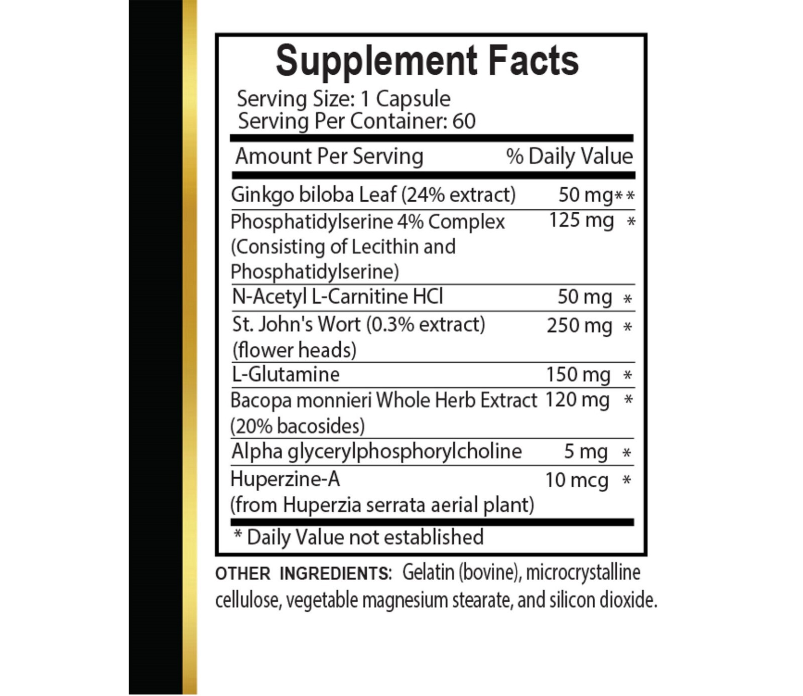 MIND MATRIX – Memory & Focus Brain Supplement Support, Brain Supplement for Ment