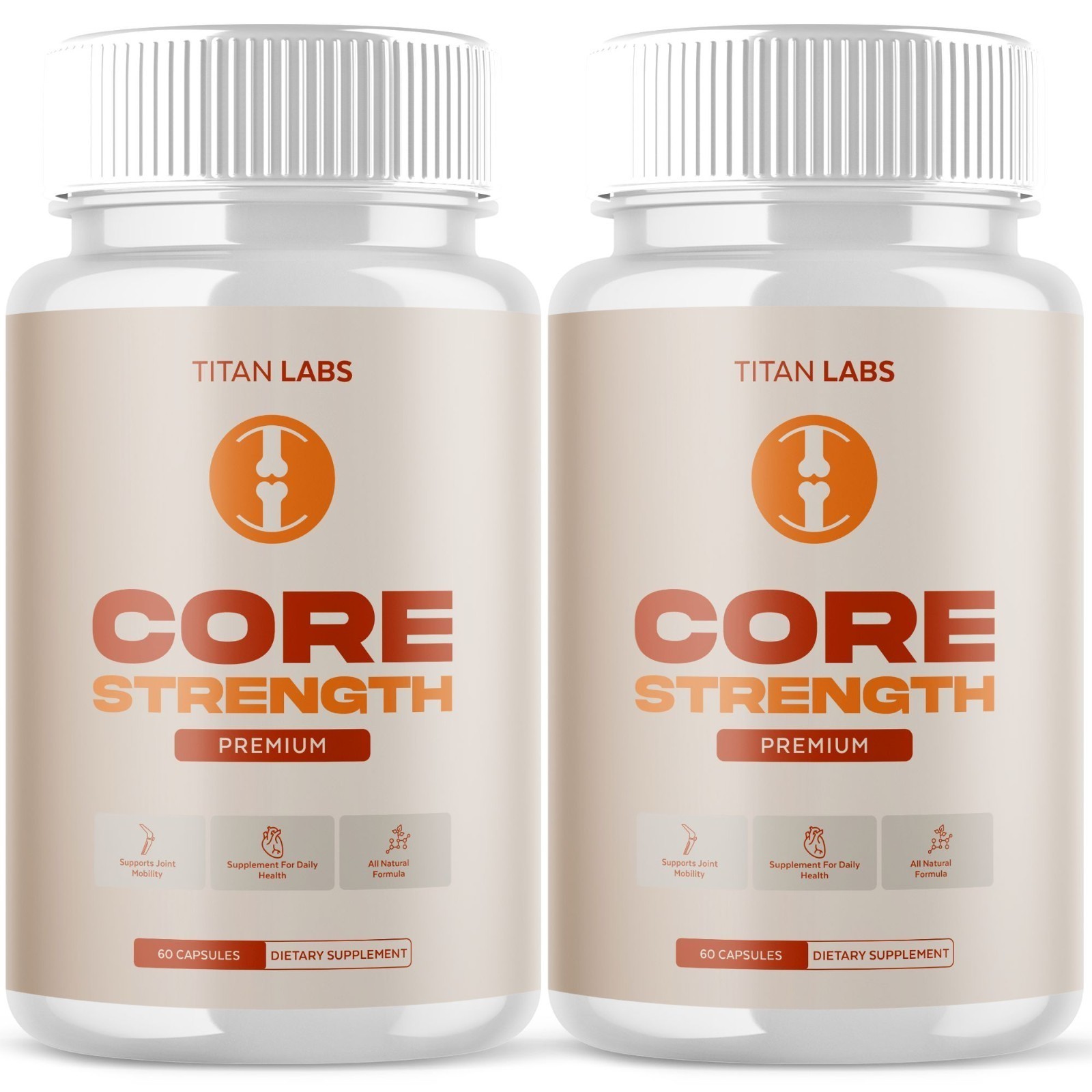 1-3 Pack Core Strength Joint Support Advanced Formula CoreStrength 60 Capsules