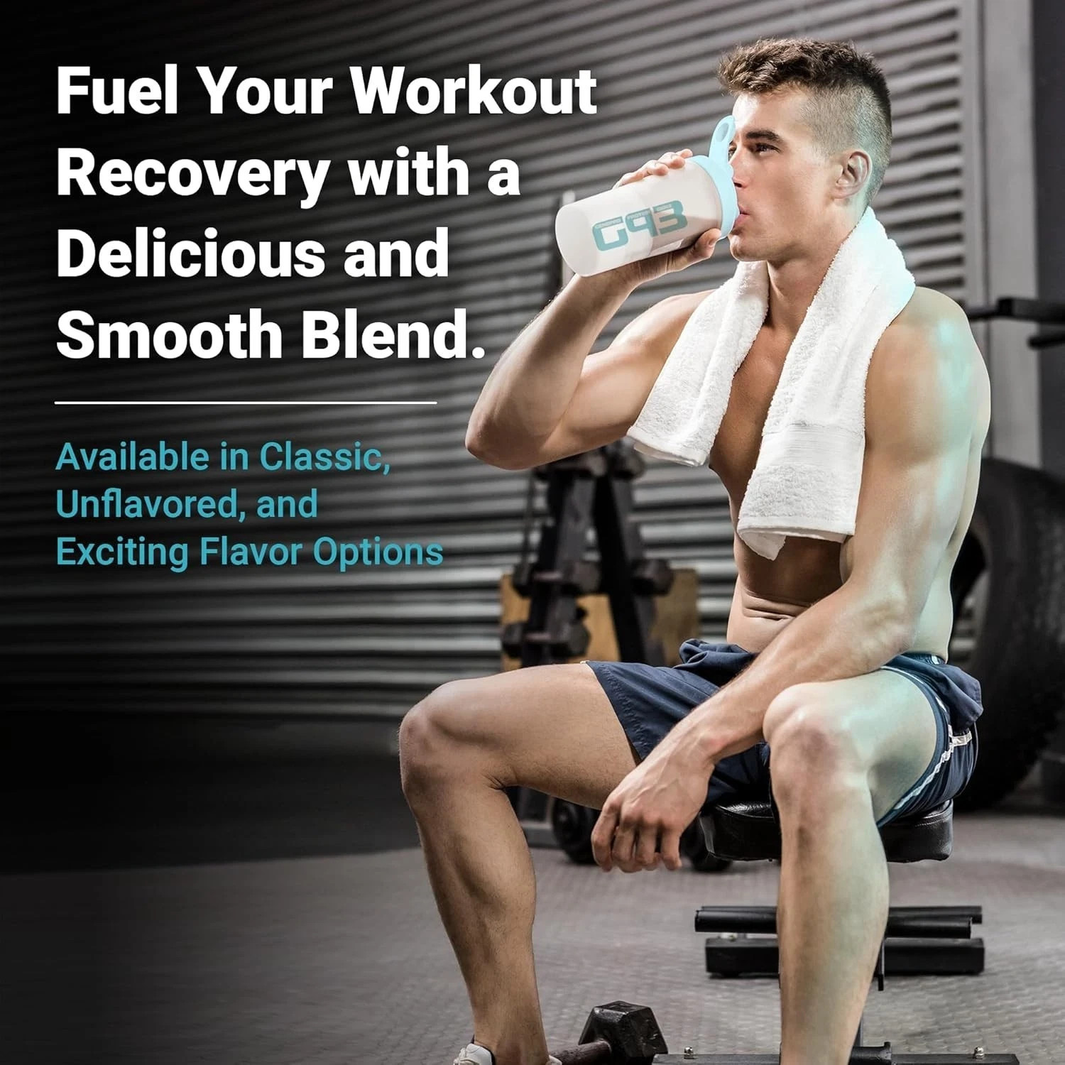 GENEPRO GEN. 3 Unflavored Protein Powder Whey Isolate Supplement 30 servings