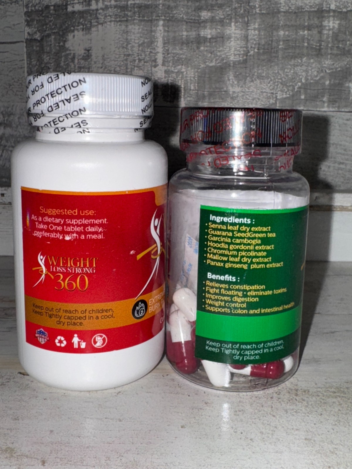Weight loss Strong 360 and Energy Booster detox Pack
