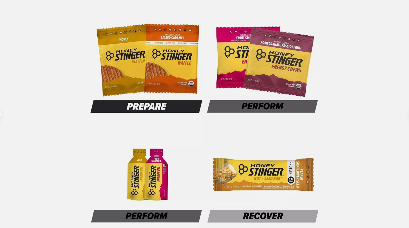 Honey Stinger Energy Chews Variety Sports Trial Pack Caffeine Free Energy