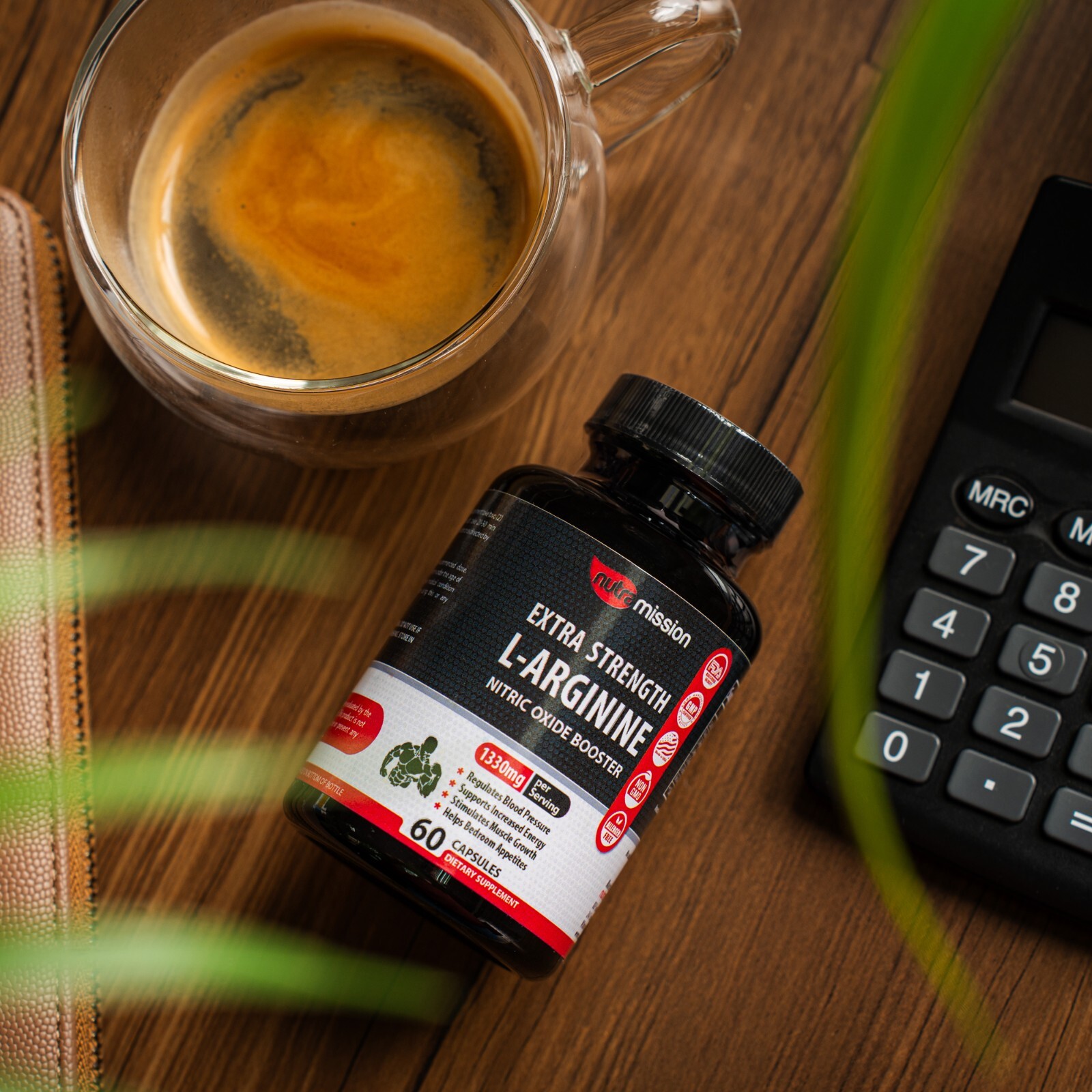 Testosterone & Libido Booster with L-Arginine for Men x3