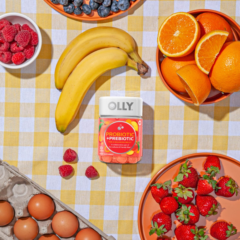 OLLY Probiotic + Prebiotic Gummies – Peachy Peach