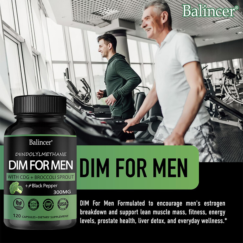 DIM (Diindolylmethane) Supports Prostate Health Promote Liver Detoxification