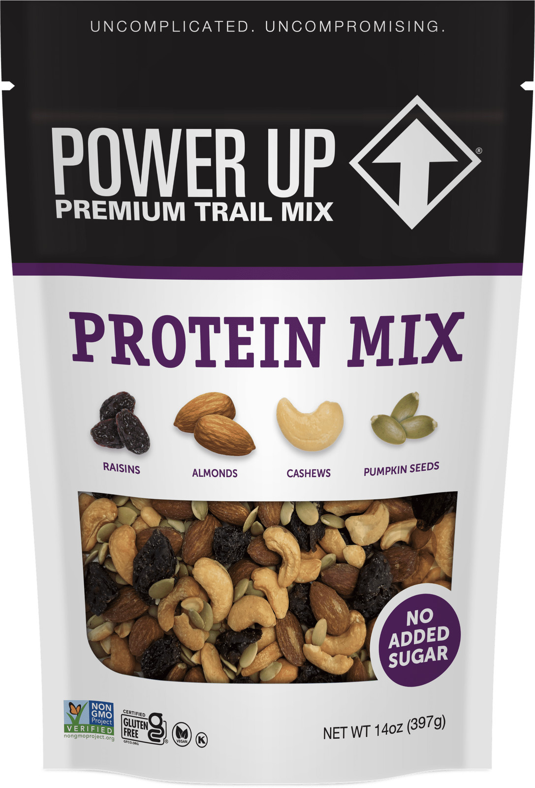 Power Up Protein Packed Trail Mix 14oz, Gluten Free, Vegan, Non-GMO