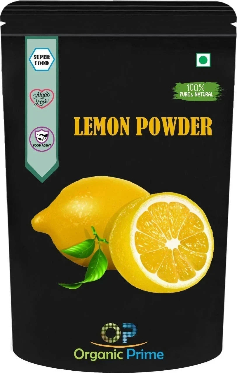 Organic Prime Pure Lemon Powder | Natural Vitamin C Detox Superfood