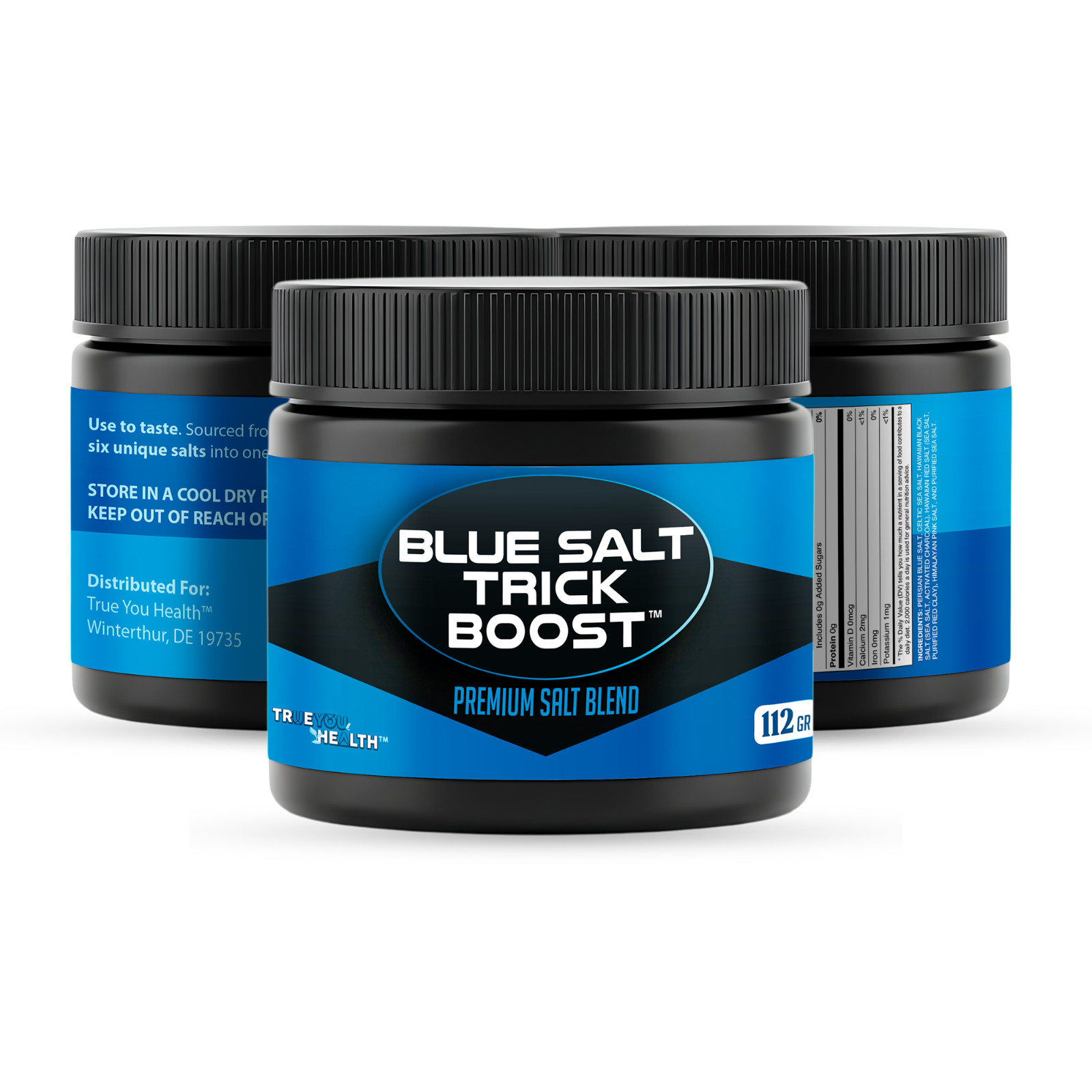Blue Salt Trick Boost – Premium Mineral Salt Blend – Our Best Blue Salt for Men