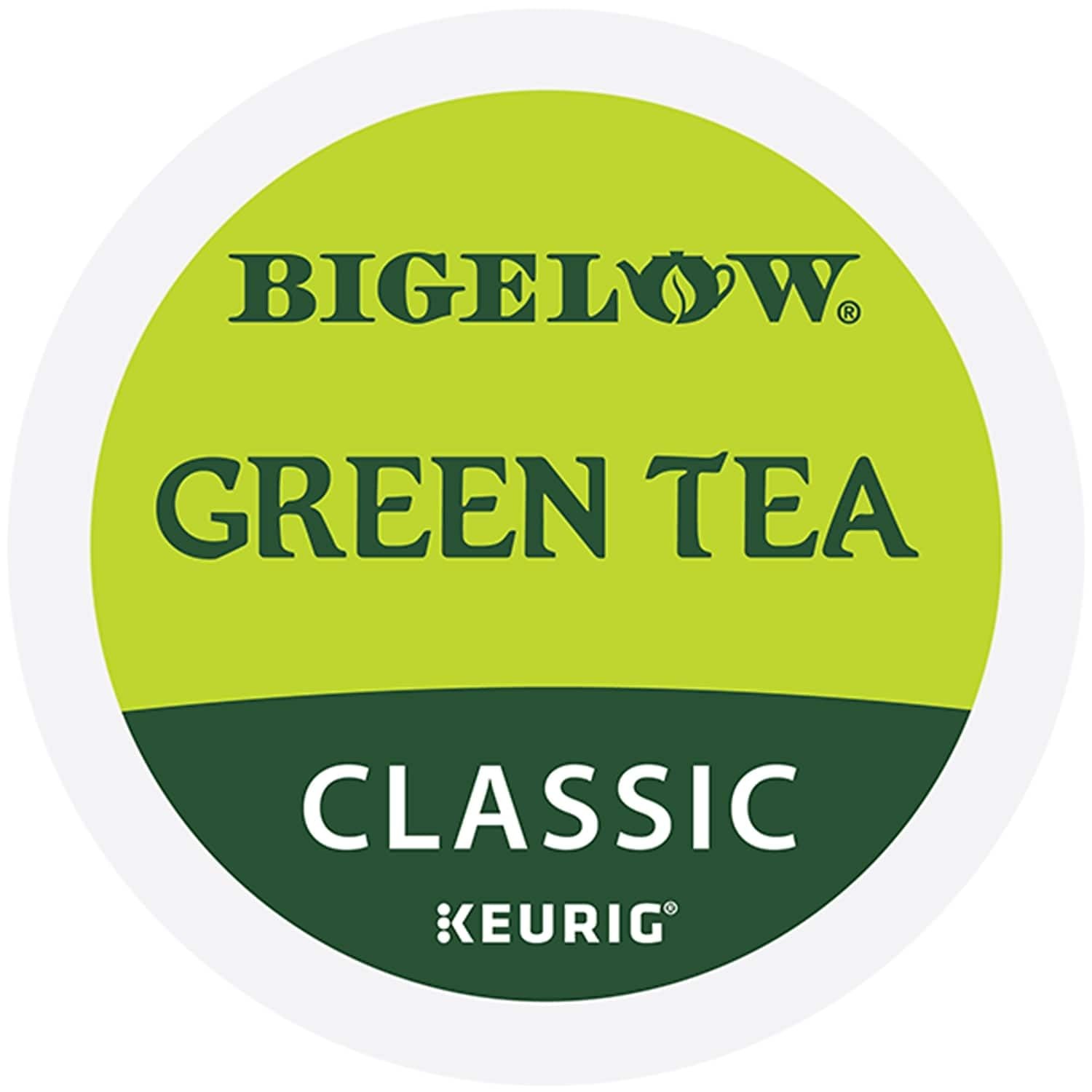 Bigelow Green Tea Keurig Single-Serve K-Cup Pods, 24 Count
