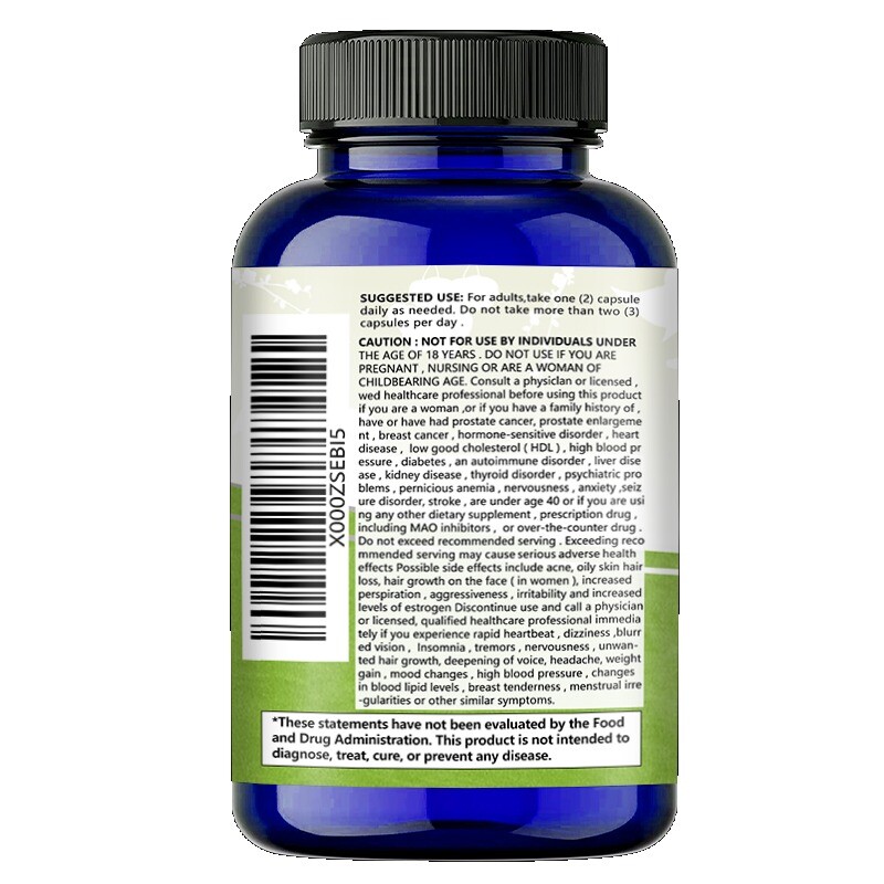Hormone Balancing Supplement for Men and Women |Non-GMO |Gluten-Free|30to120Caps