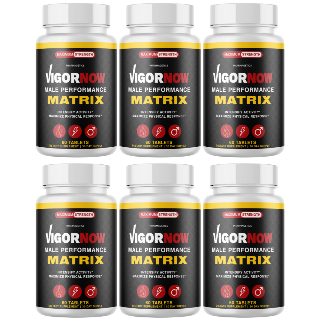 Vigornow for Male, Vigor Now Advanced Formula for Men- 6 Bottles