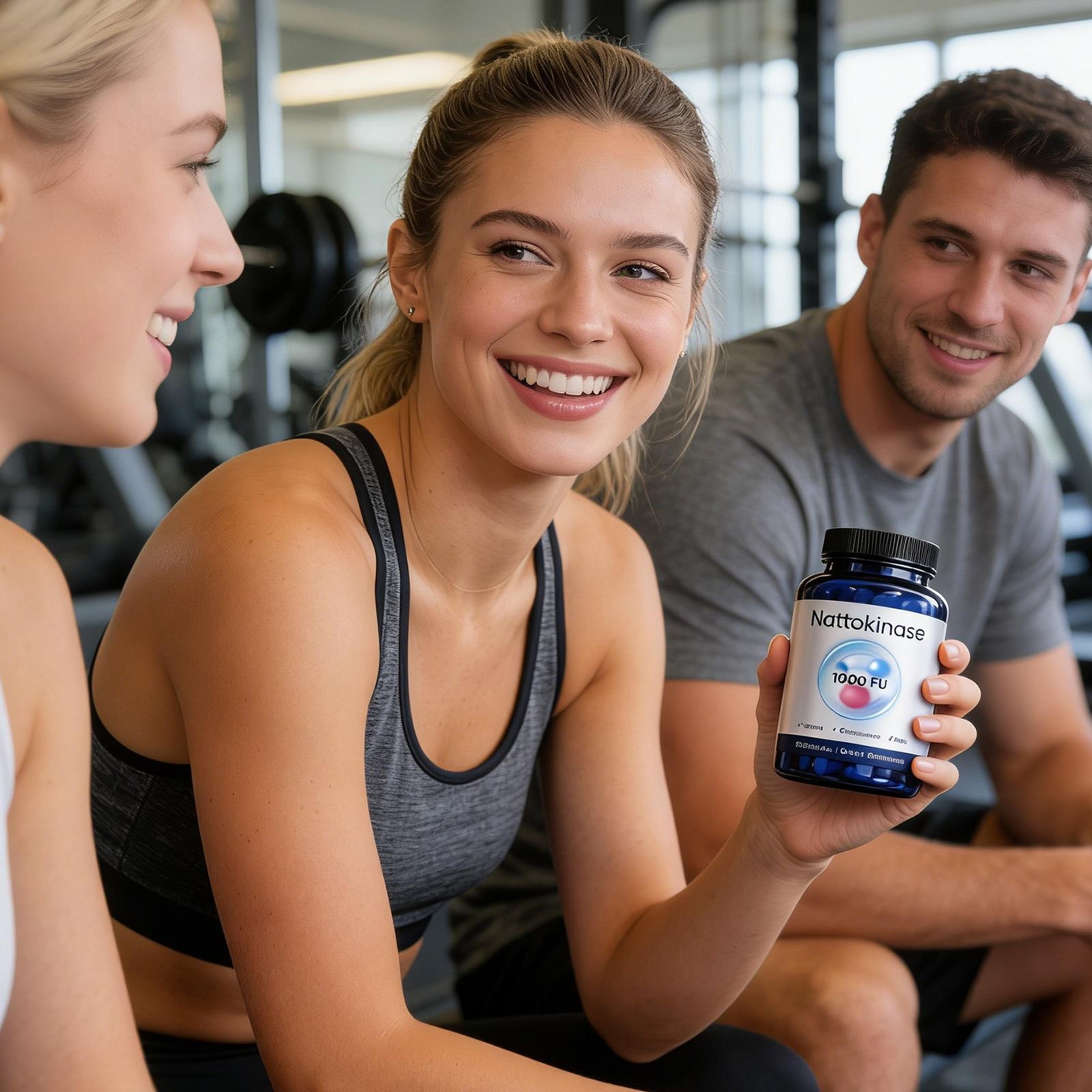 Nattokinase 10800 FU pure Vegan Dietary Supplement 60 Capsules