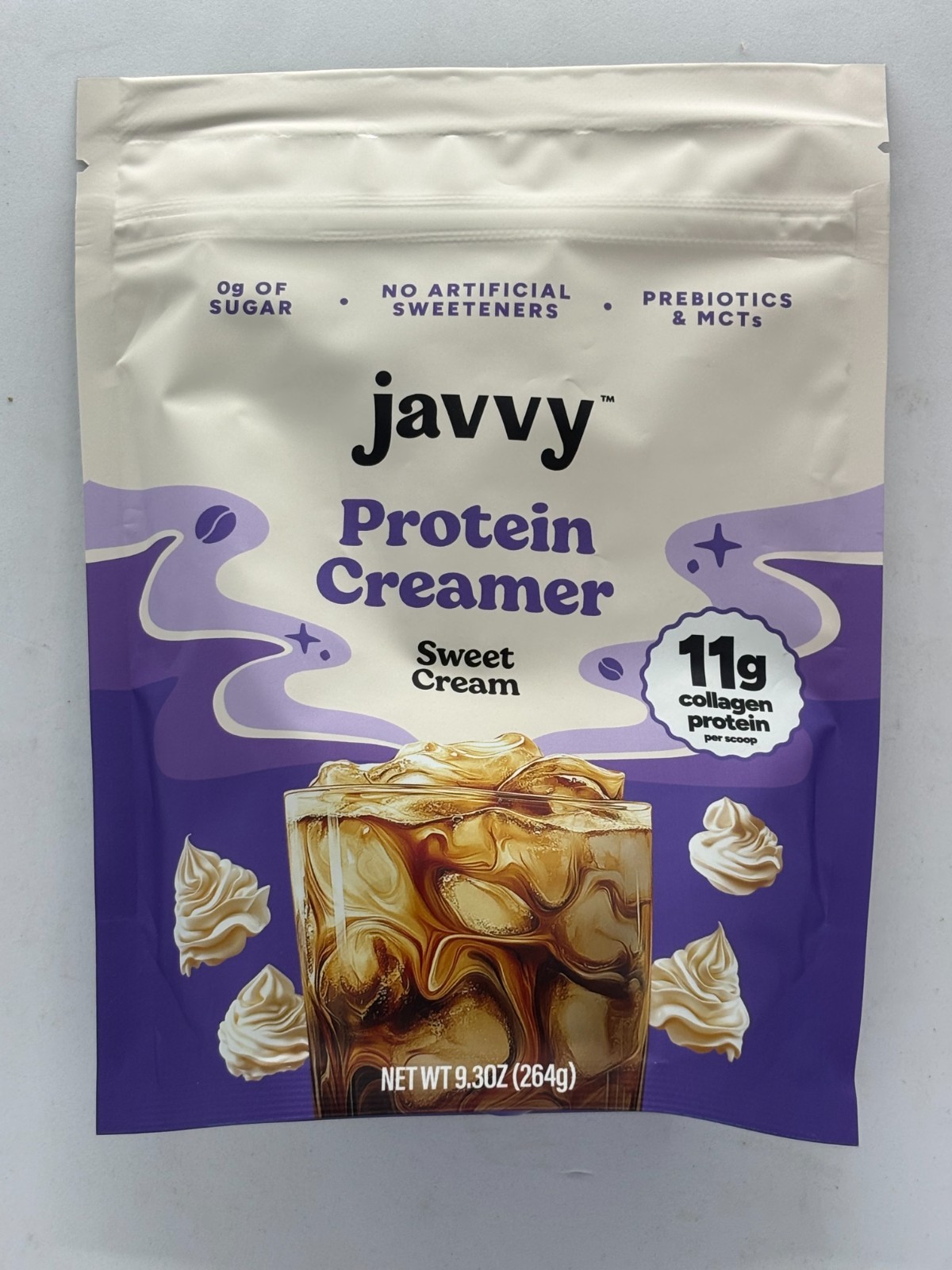 Javvy Protein Sweet Creamer 9.3z Exp. 3/2028, FREE SHIPPING!!
