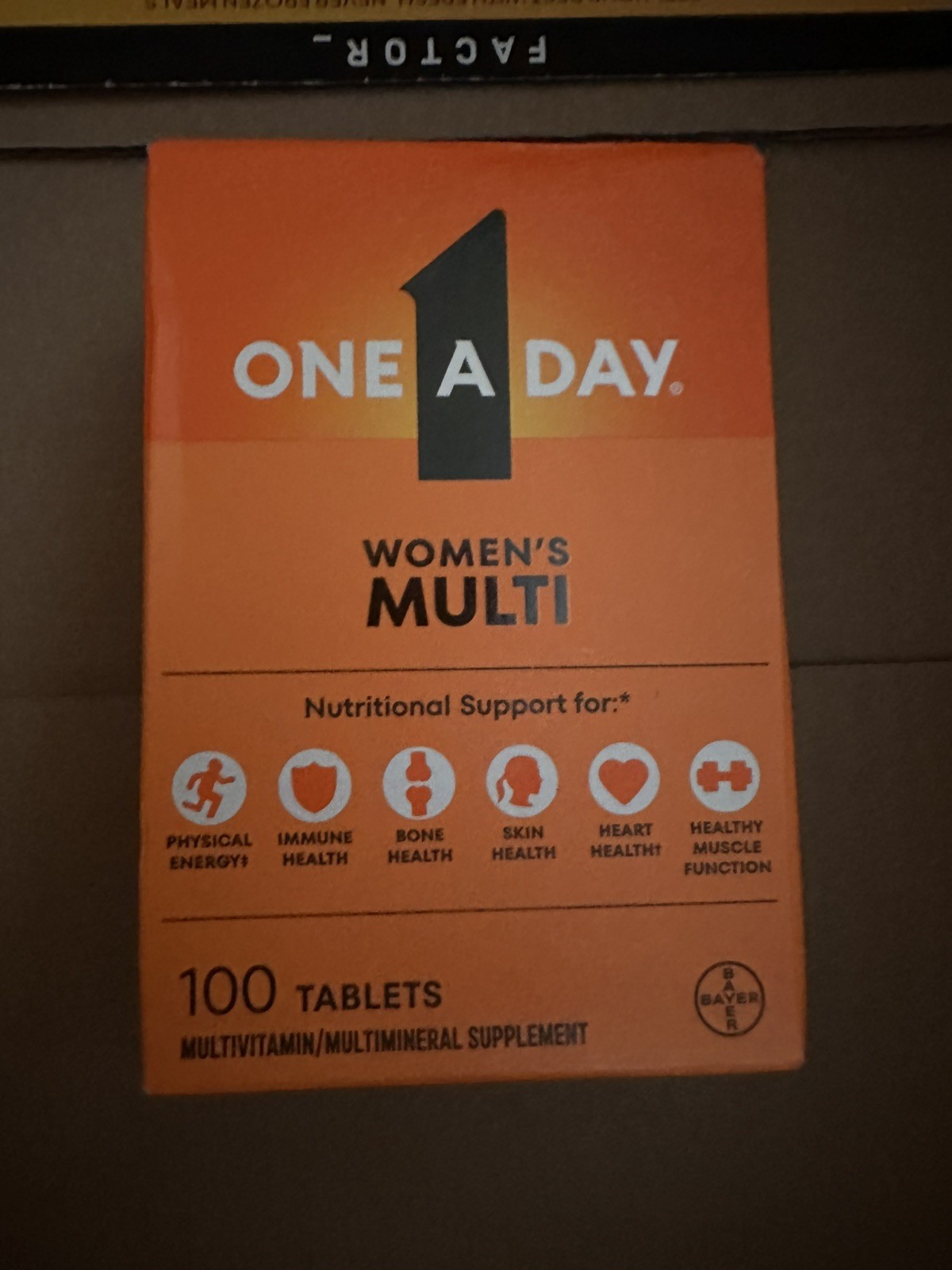 One-A-Day Women’s Complete Multivitamin 100 Tablets in Pack exp: 10-2027