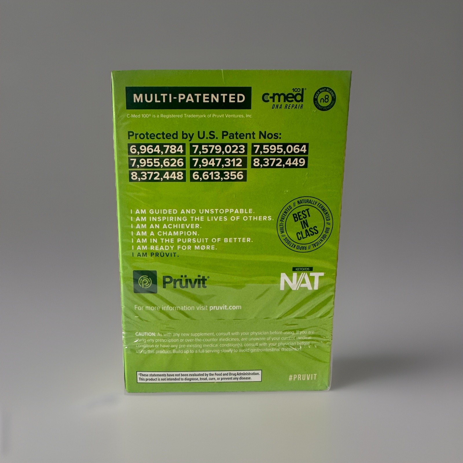 Pruvit Keto OS NAT Apple Crumble D Charged Ketones Drink Mix | Energy Focus Keto
