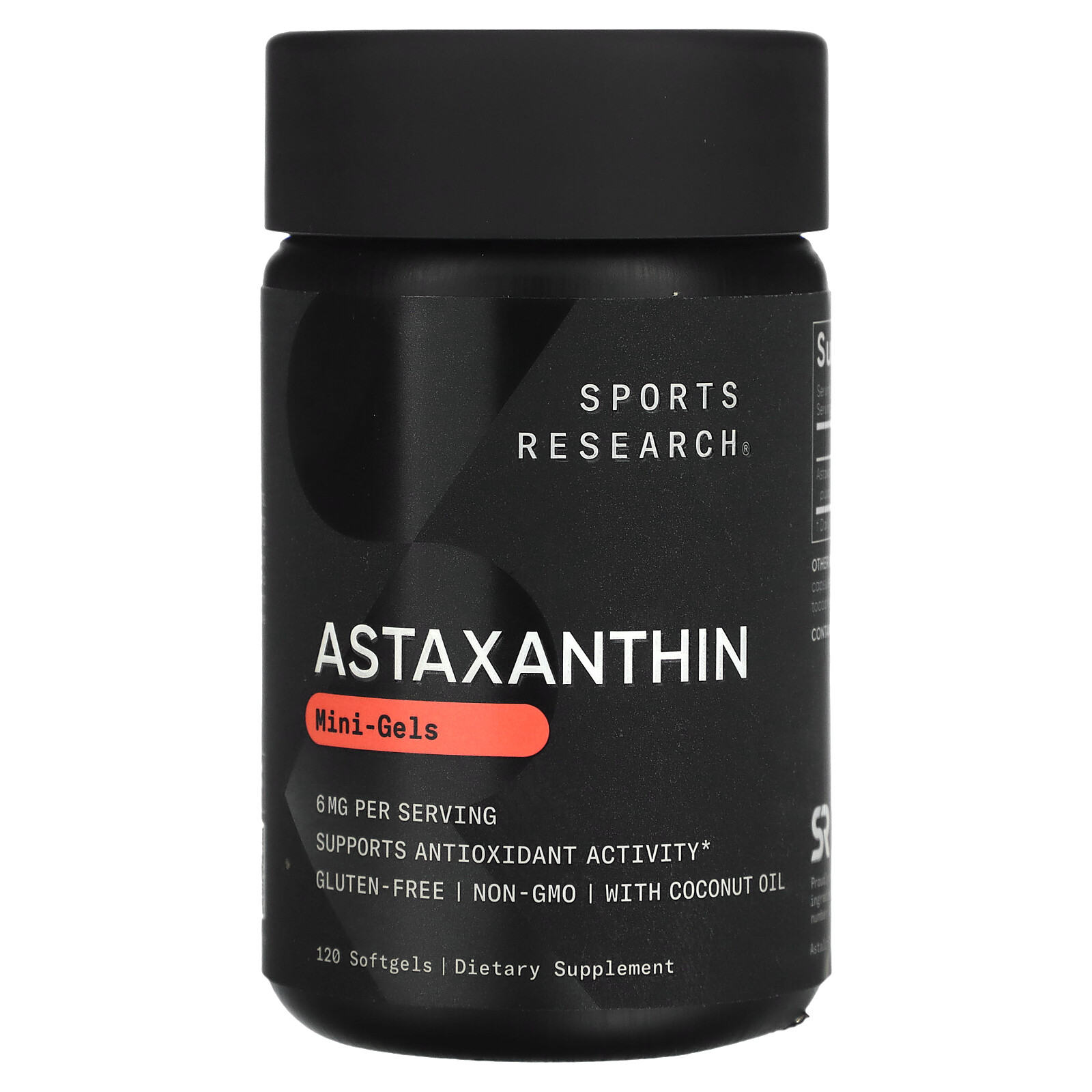 Astaxanthin, Mini-Gels, 6 mg, 120 Softgels