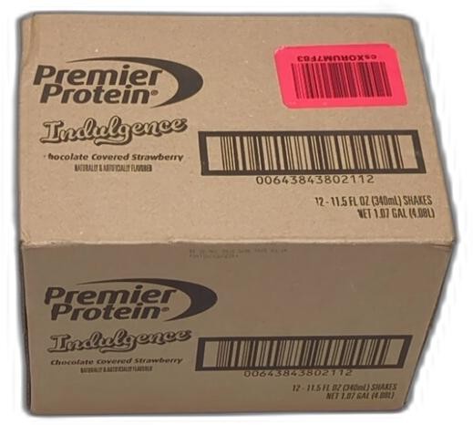 *2026-5-30* Premier Protein Shake Indulgence, Chocolate Covered Strawberry, 30g