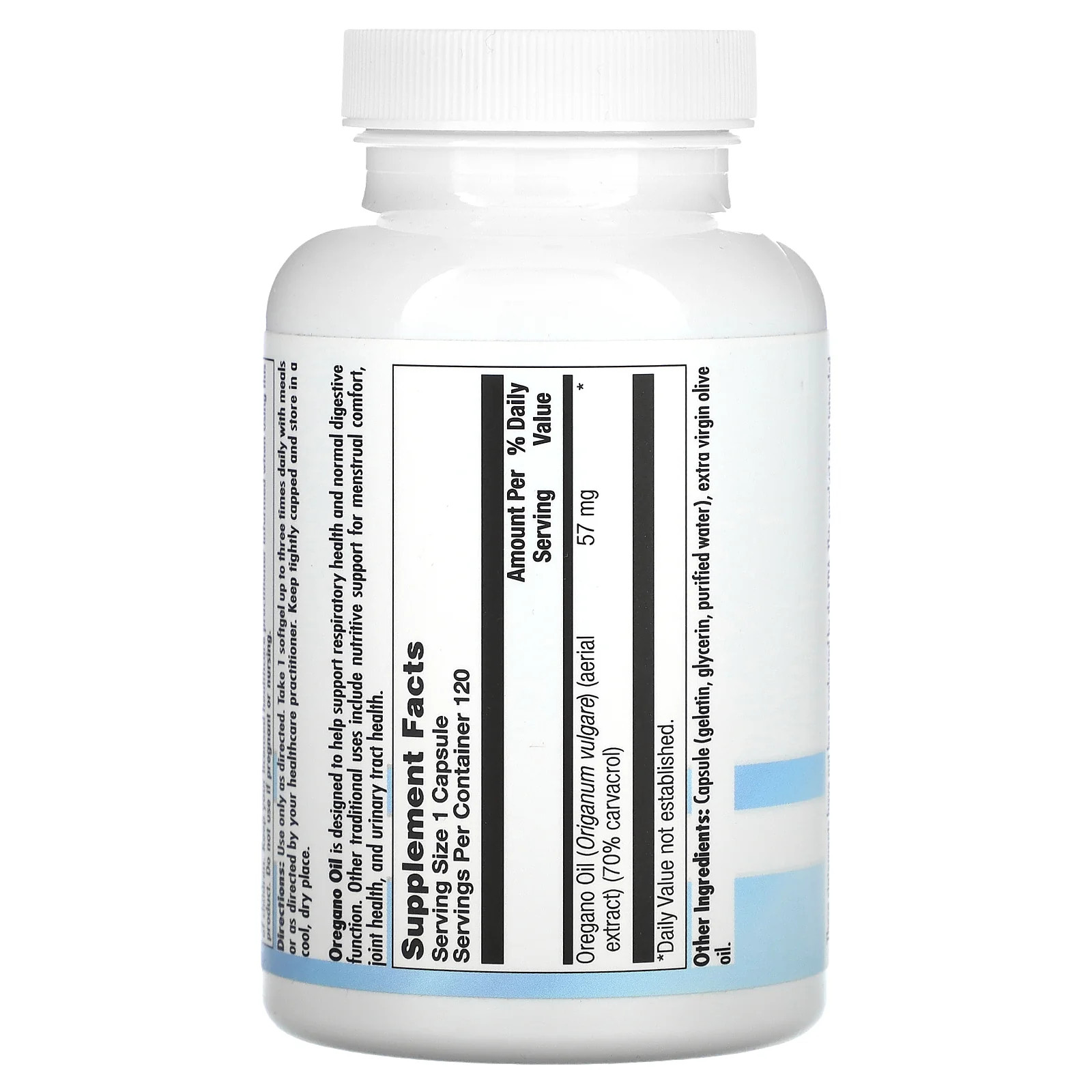 2 X Nutra BioGenesis, Oregano Oil, 57 mg, 120 Softgels