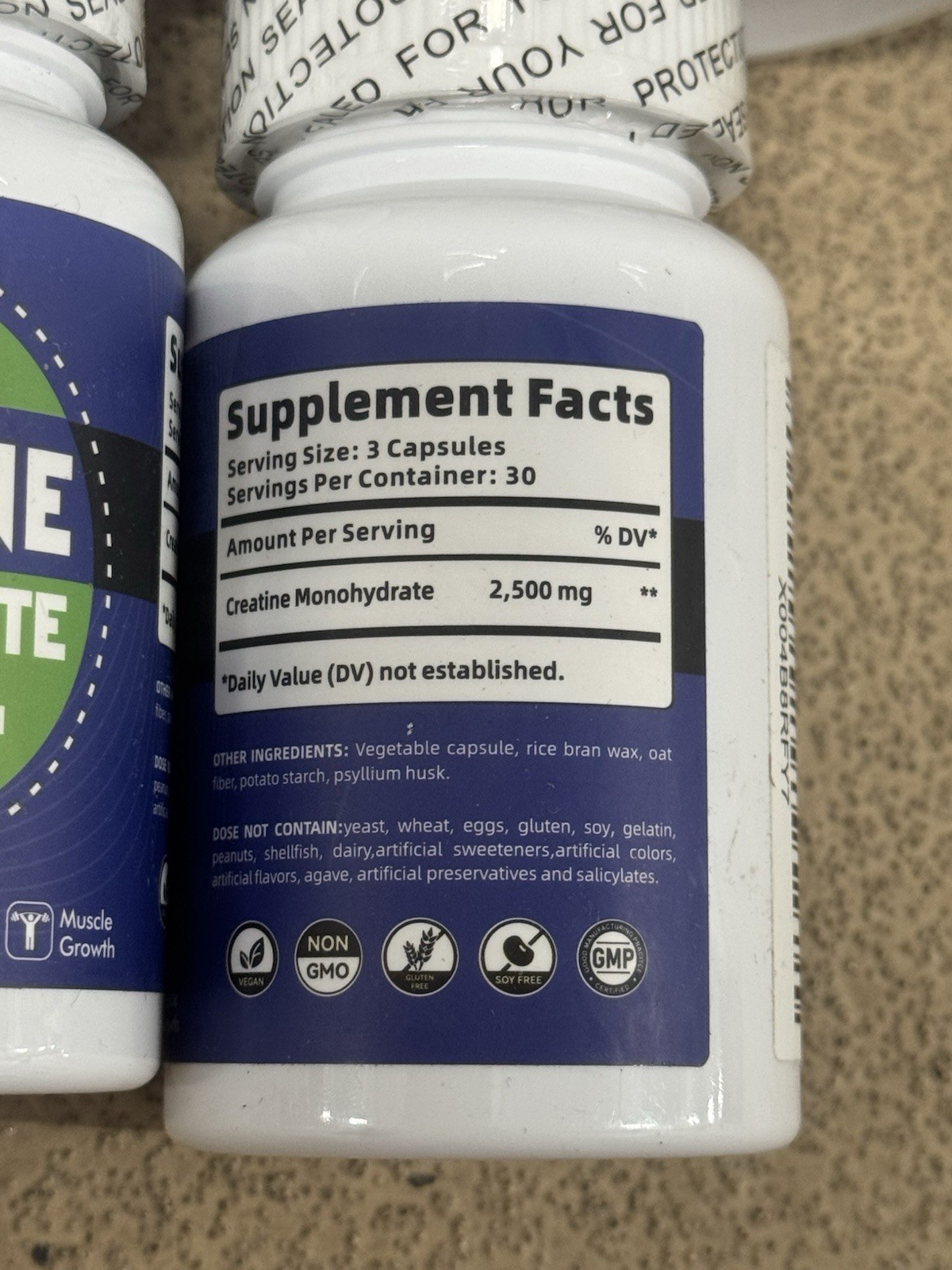 10x Lot Noavii Creatine Monohydrate Strength Muscle 90 Capsules Each Exp. 07/26