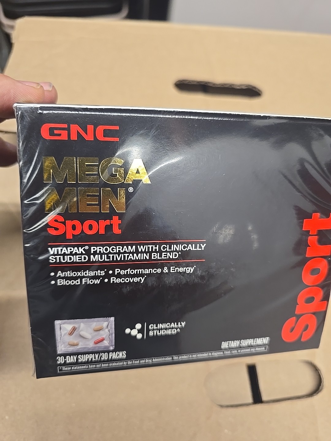 GNC MEGA MEN Sport Vitapak (30 Servings)