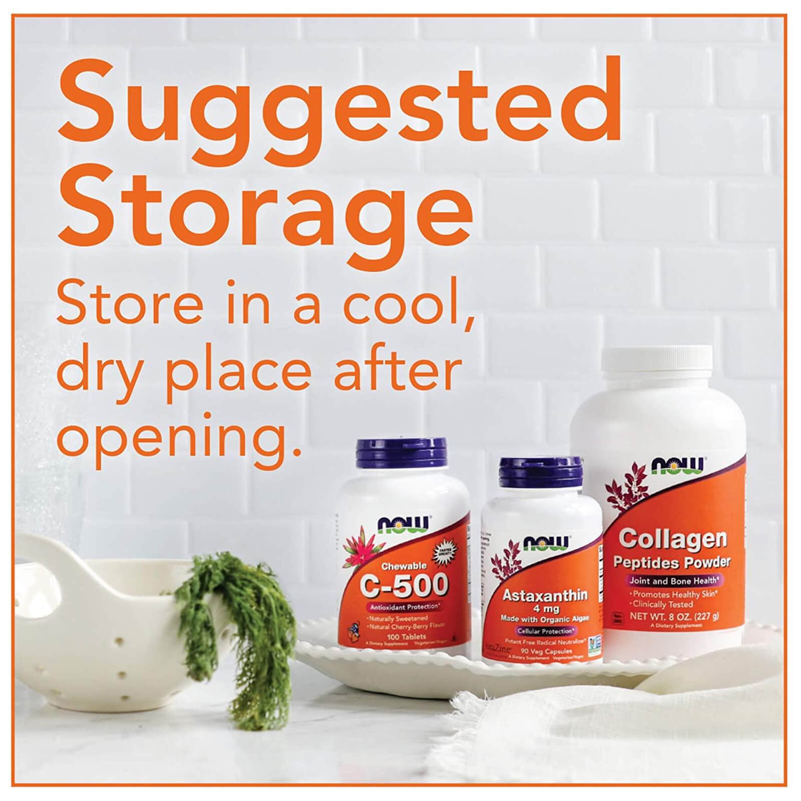 NOW FOODS Glutathione 500 mg 120 Veg Capsules