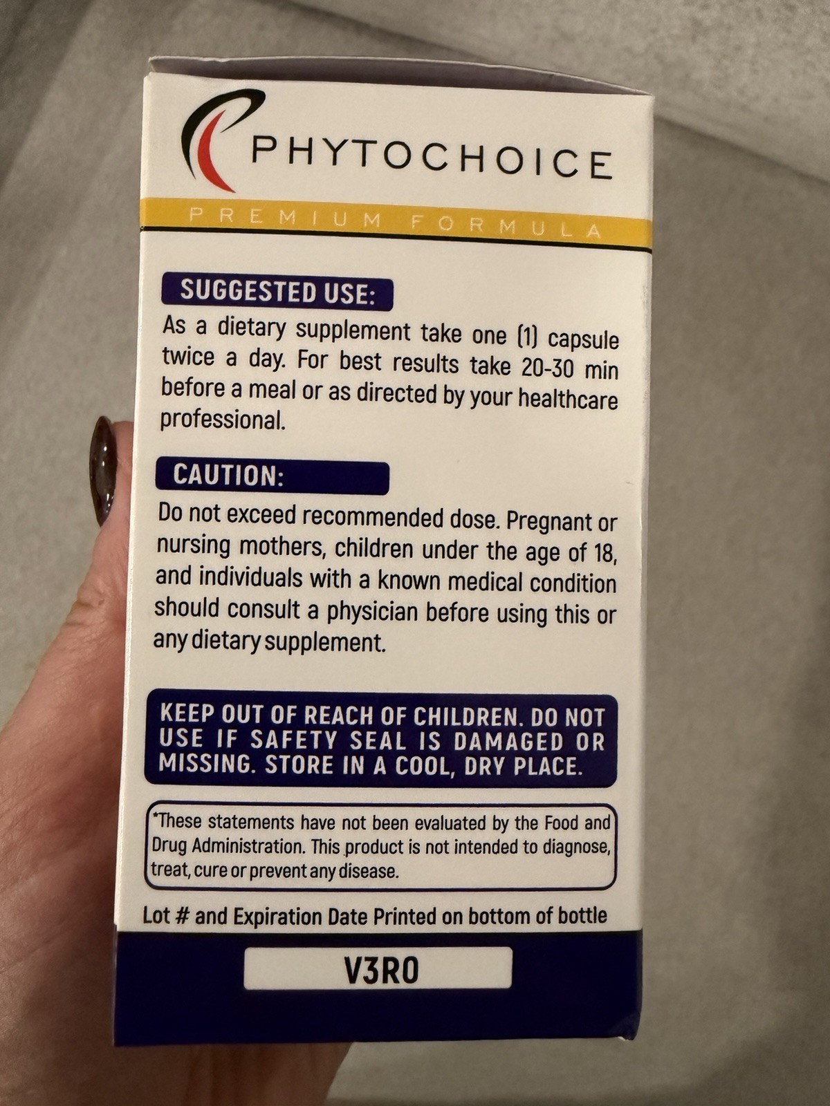 PhytoChoice Saffron Extract 60 Capsules Vegan GMO-Free Mood Appetite Support