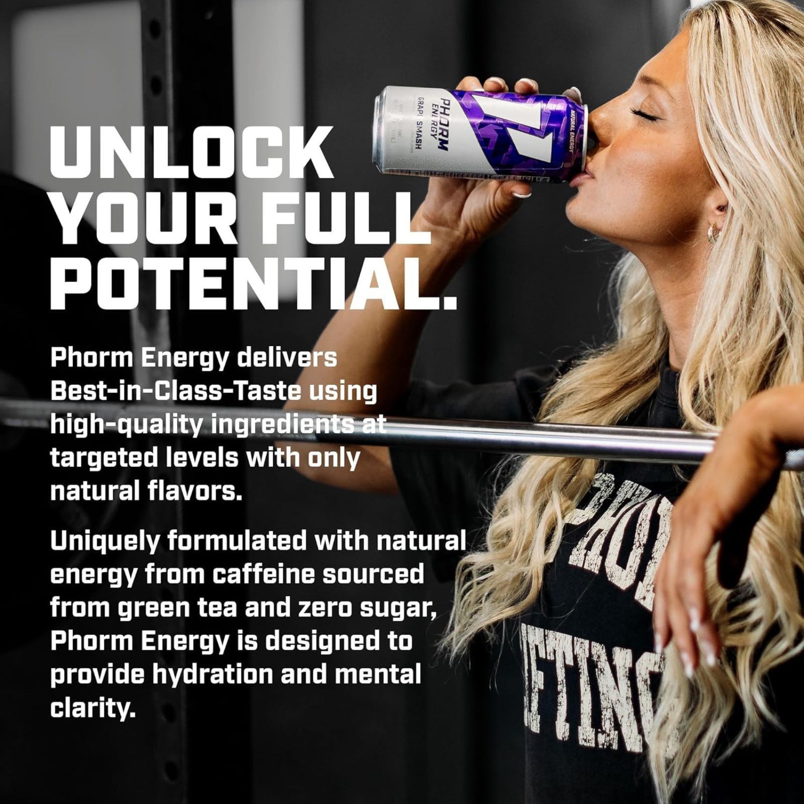 Phorm Energy Drink – Sugar Free – 200mg Natural Caffeine – Choose Flavor & Pack
