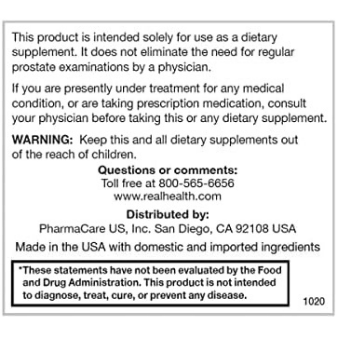 Real Health, Prostate Complete, 30 Softgels