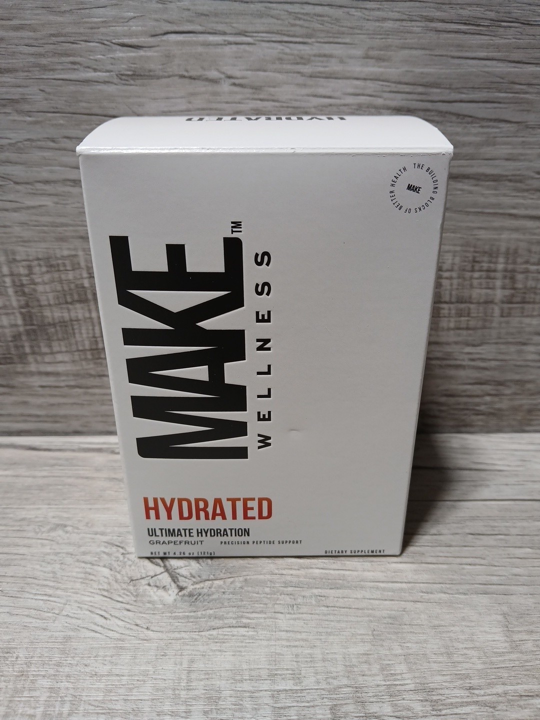 Make Wellness Hydrated Ulitmate Hydration Grapefruit Refresh + Harmonize 30pks