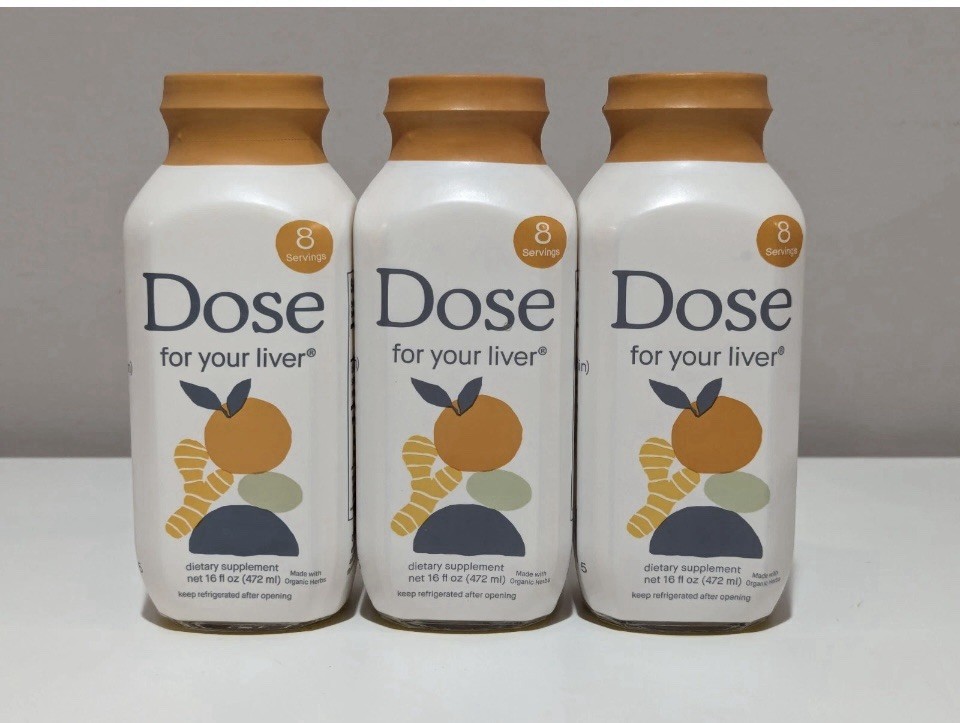3 X’s 16oz DOSE for Your Liver Cleanse Detox & Repair Bottle