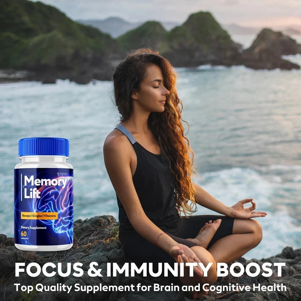 Memory Lift Brain Maximum Support Supplement Pills Advanced Formula 180 Capsules