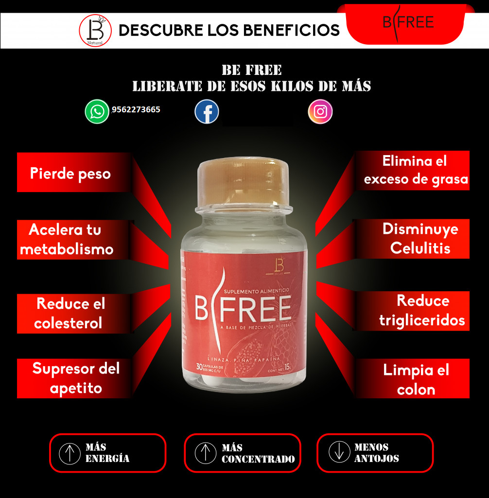 BFREE pills … Natural Fat Burner!!! Stimulates Metabolism!!