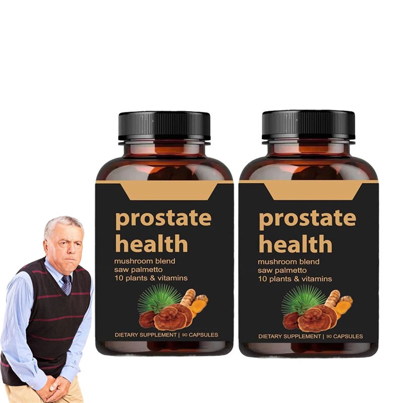 Prostate Health Capsules Support for Men’s Wellness plant-based Body-Care 90 Cap