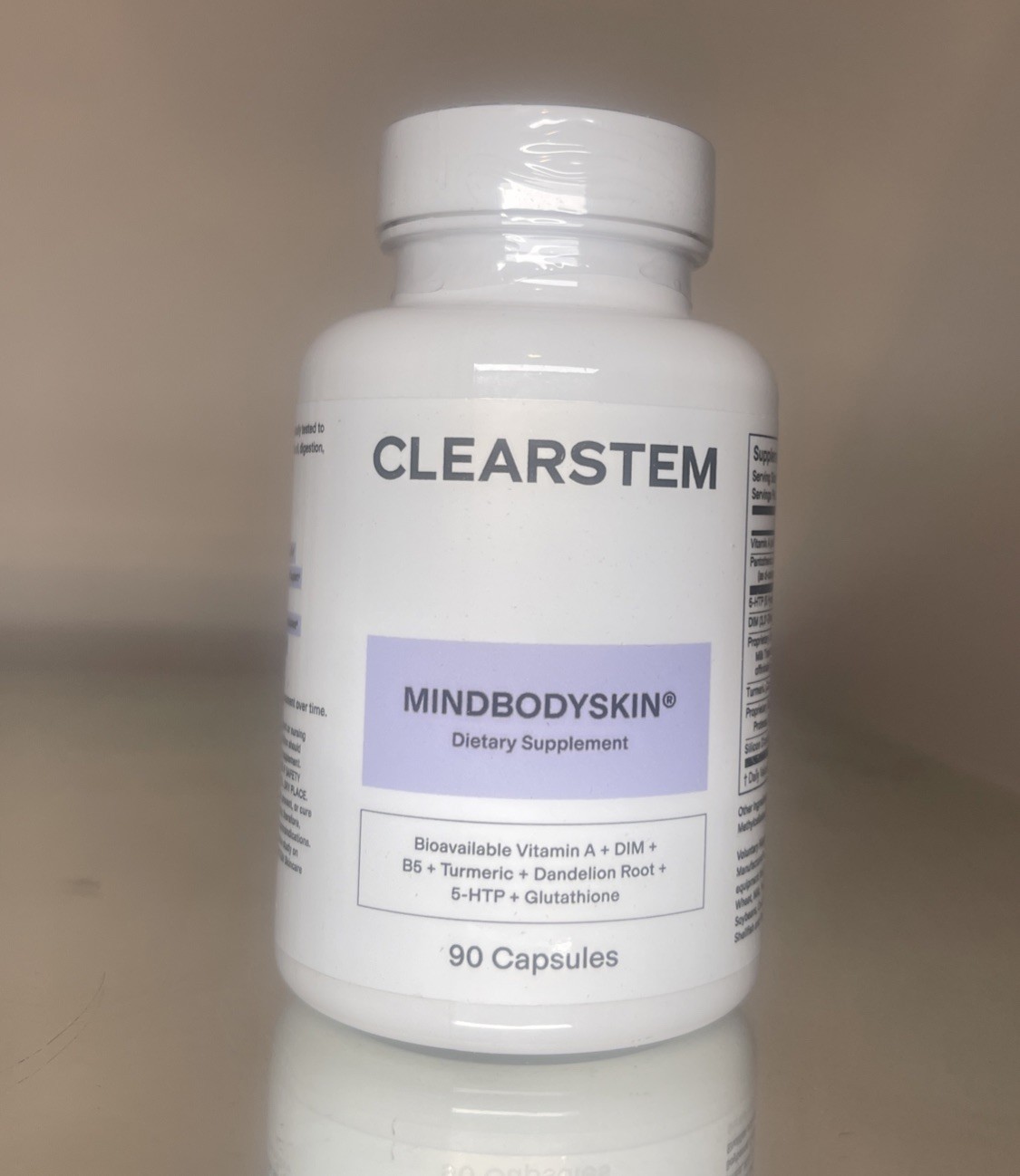 – MINDBODYSKIN Hormonal Acne Supplement (5-HTP) – Natural DIM Supplement –