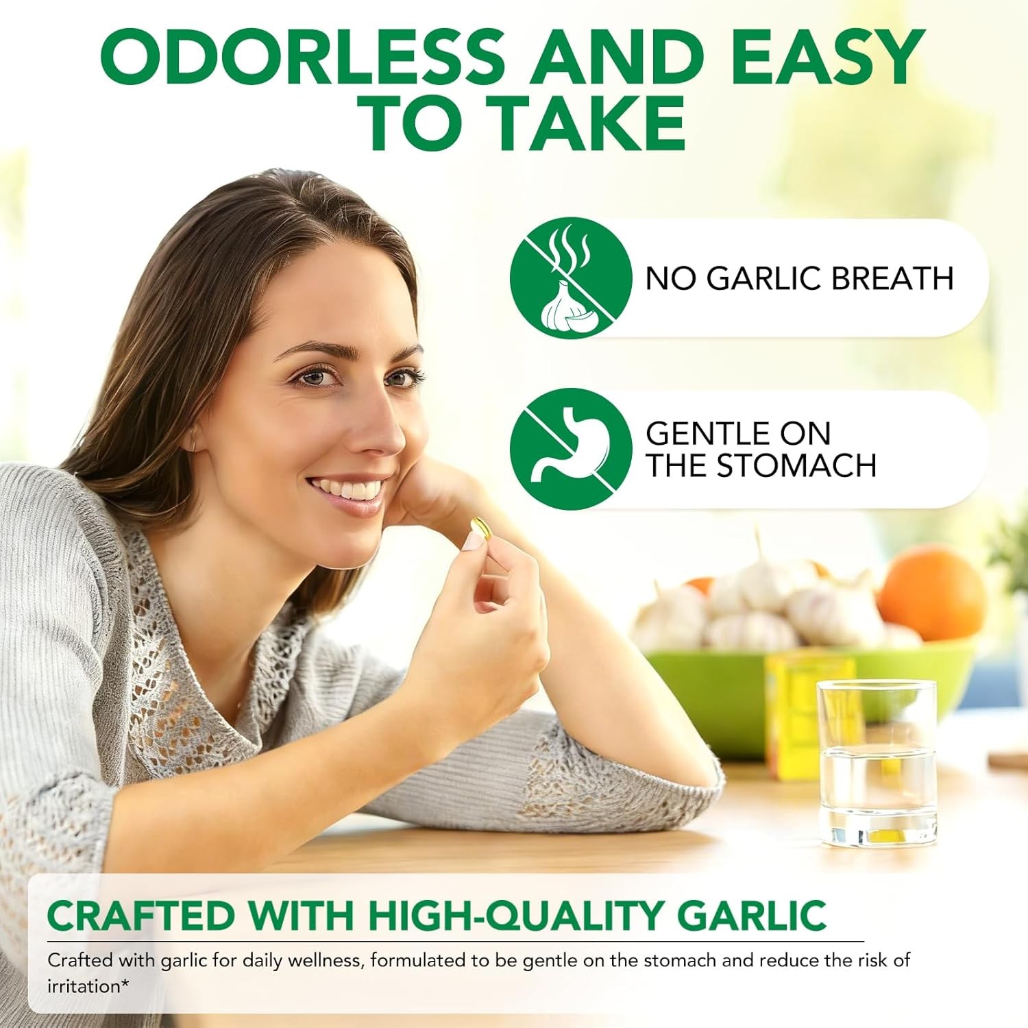 Aged Garlic Extract 7500mg Immune Support 300 Softgels Heart Health Antioxidant