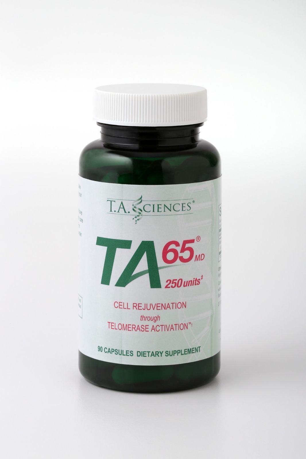 TA65MD, Nutritional Supplements, 250units, 90caps x 2 bottles