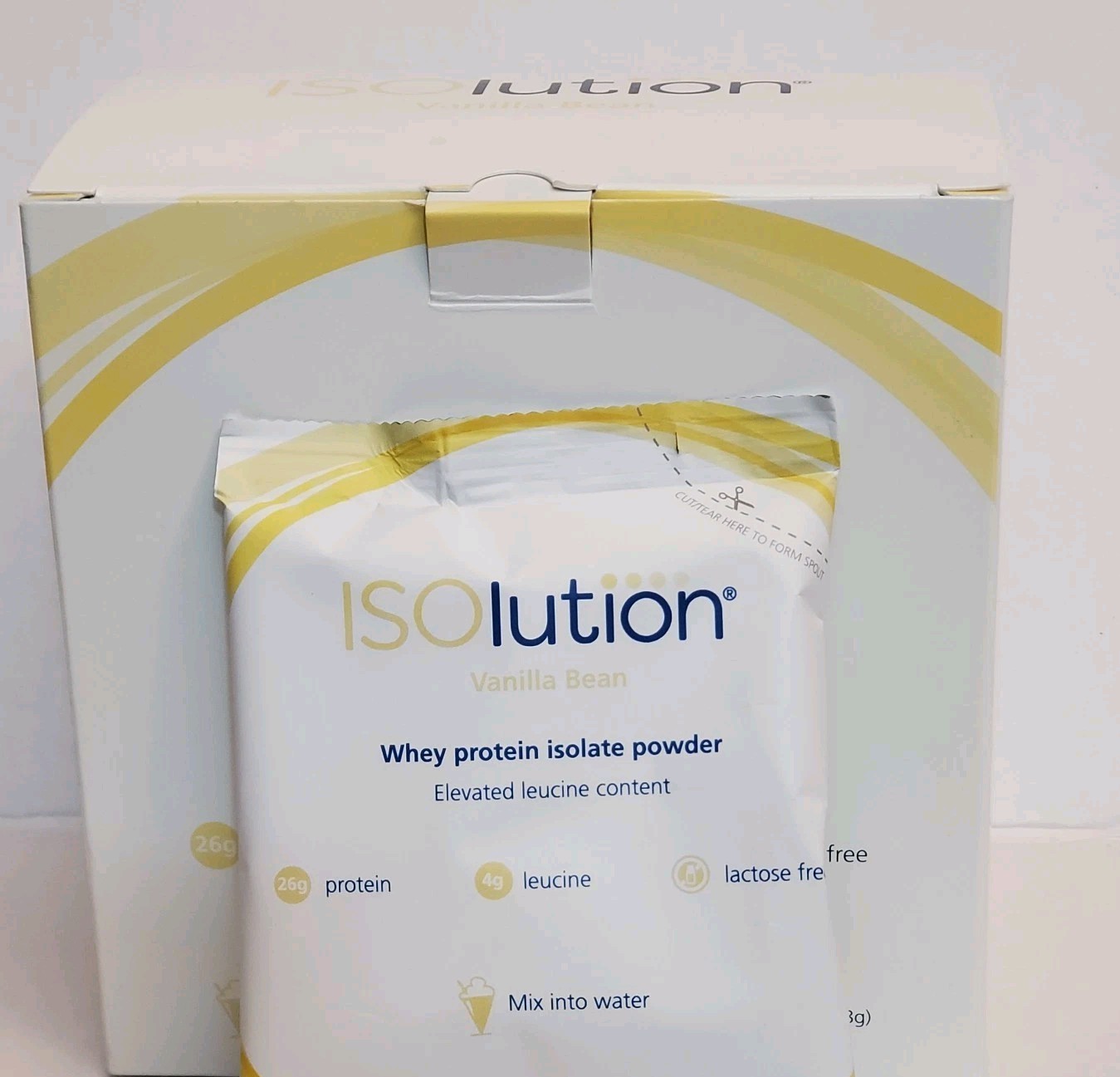 2x ISOlution Whey Protein Powder Surgical Nutrition Vanilla Bean BB 8/2026