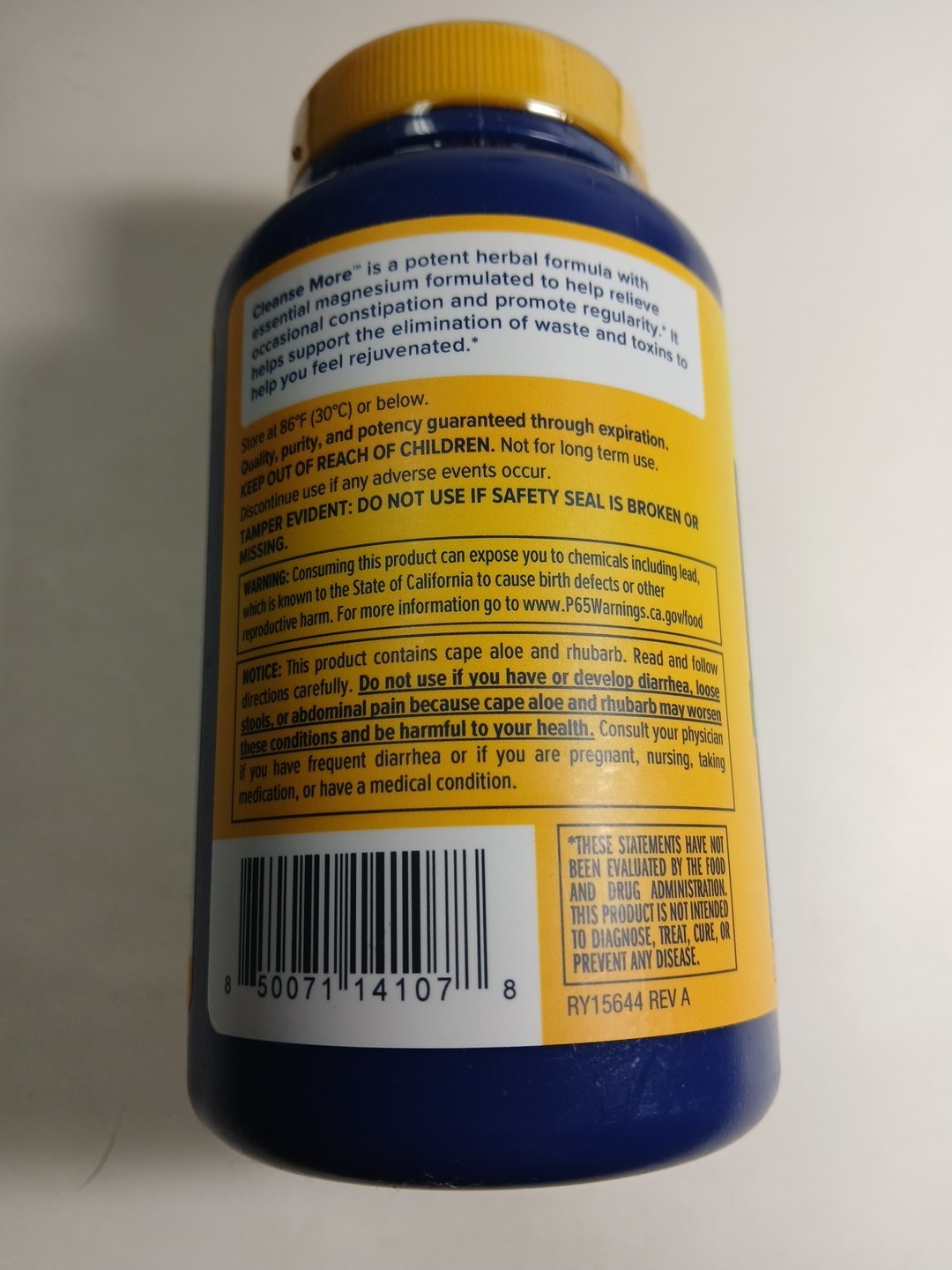 Cleanse More Overnight Formula | 100 Vegetarian Capsules | by Renew Life