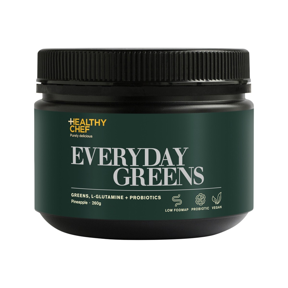 New The Healthy Chef Everyday Greens Pineapple 260g
