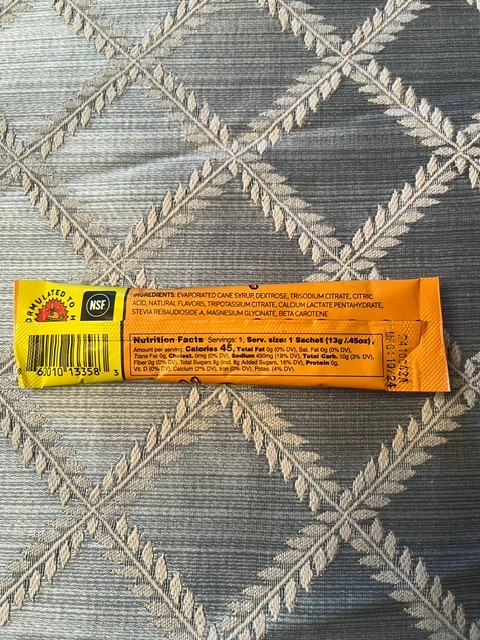 Mortal Hydration Packets – Mango Flavor (Lot of 25)